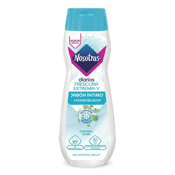 Jabón Íntimo Nosotras Frescura Extrema 200ml