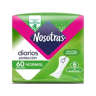 Protectores Nosotras Normal X 60 Und