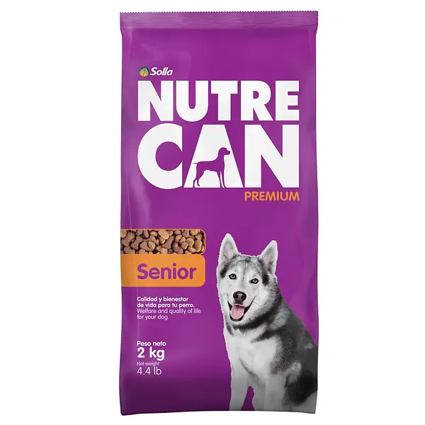Comida Para Pérro Nutrecan Senior