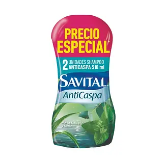 Shampoo Savital Anticaspa X2