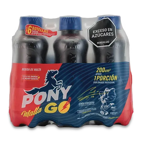 Pony Malta Go Mini 200ml X6