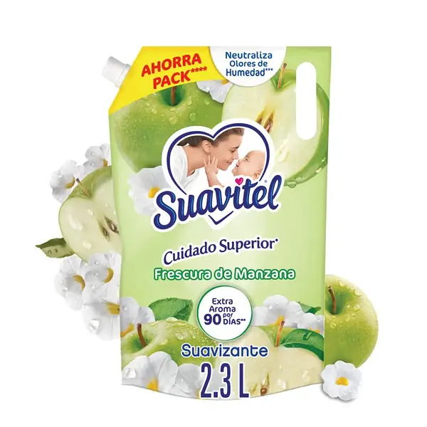 Suavizante Suavitel Frescura De Manzana 2.3 Lt