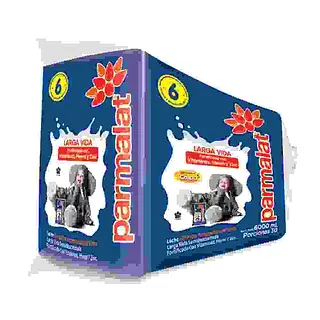 Leche Parmalat 6 Und X 1000 Ml Fortificada X 6000 Ml