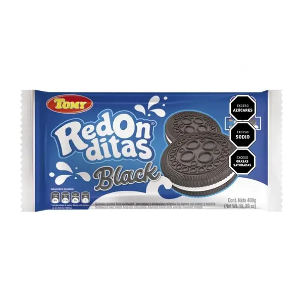 Galletas Redonditas Black X12