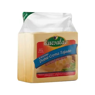 Queso Doble Crema Quesalac Tajado 200g