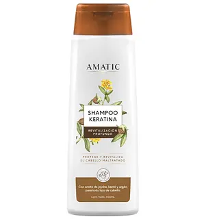 Shampoo Con Keratina Amatic