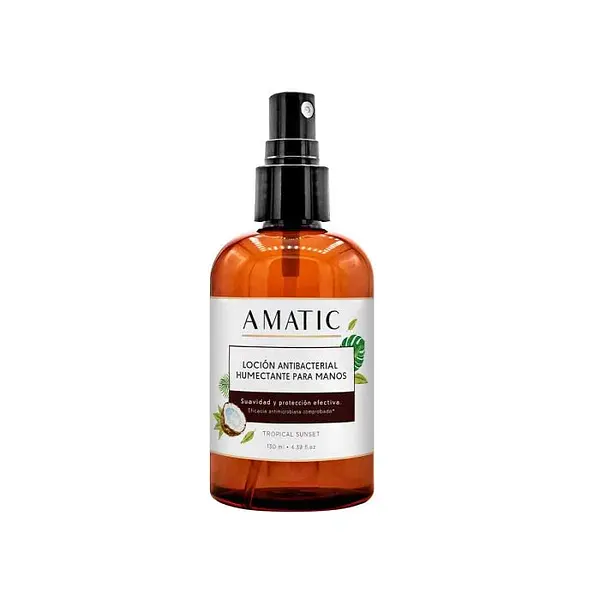 Loción Antibacterial Humectante Para Manos Amatic