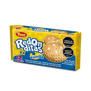 Galletas Redonditas Vainilla X12