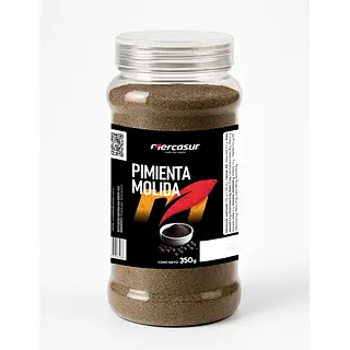 Pimienta Molida Mercasur Grande 350gr