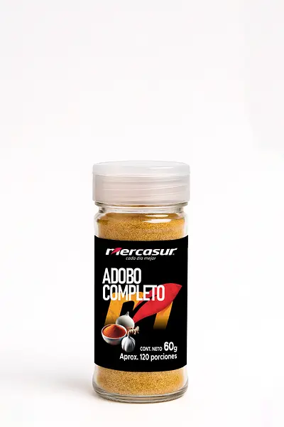 Adobo Completo Mercasur Pequeño 60gr