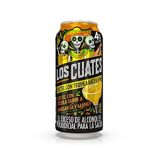 Coctel Los Cuates Mango 473ml