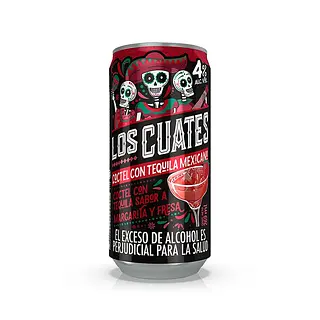 Coctel Los Cuates Fresa 269 Ml