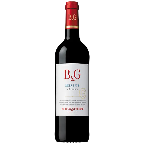 Vino Francés B&G Reserve Merlot 750ml-Bo