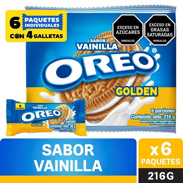 Gall Oreo Golden 216gr