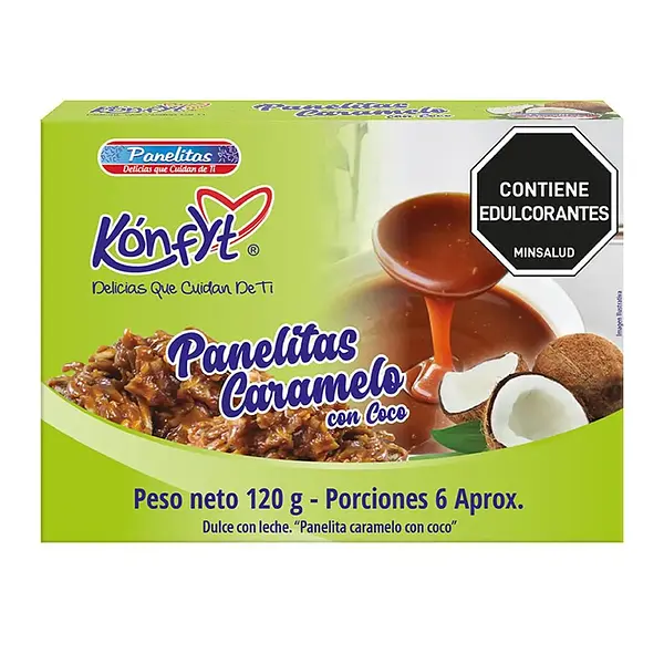 Konfyt Panelita De Caramelo 120 Gr