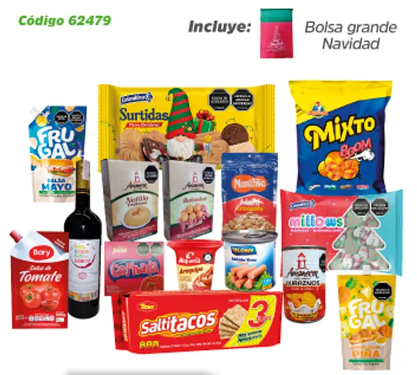 Anchetas Navideña Opcion 9