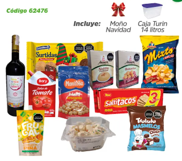 Anchetas Navideña Opcion 6