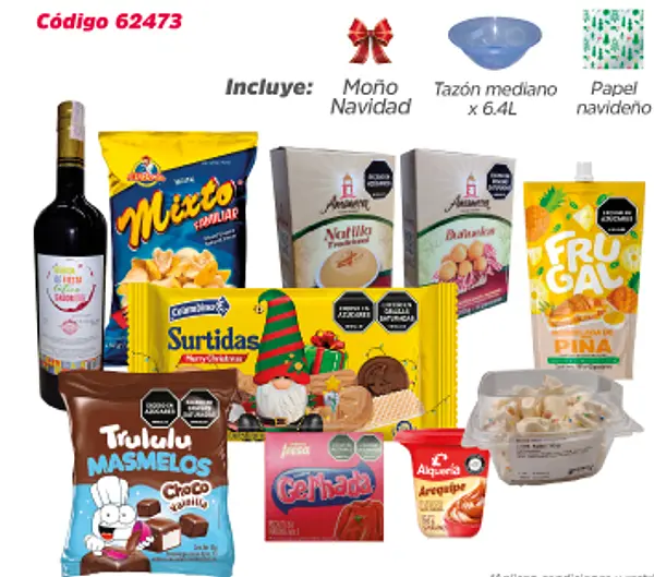 Anchetas Navideña Opcion 3