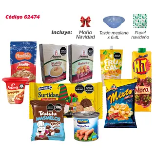 Anchetas Navideña Opcion 4