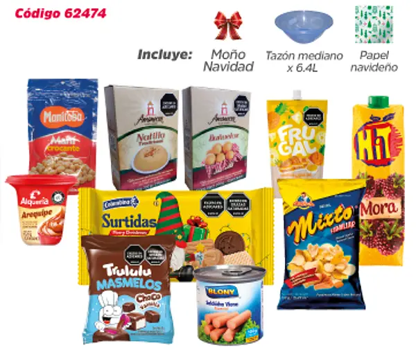 Anchetas Navideña Opcion 4