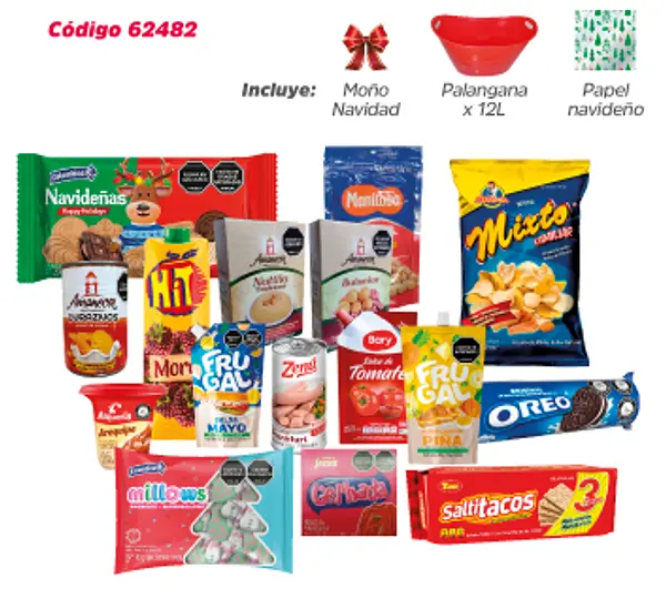 Anchetas Navideña Opcion 12