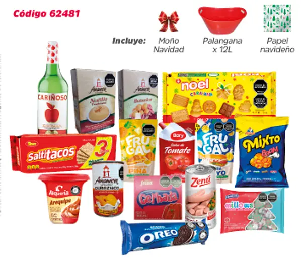 Anchetas Navideña Opcion 11