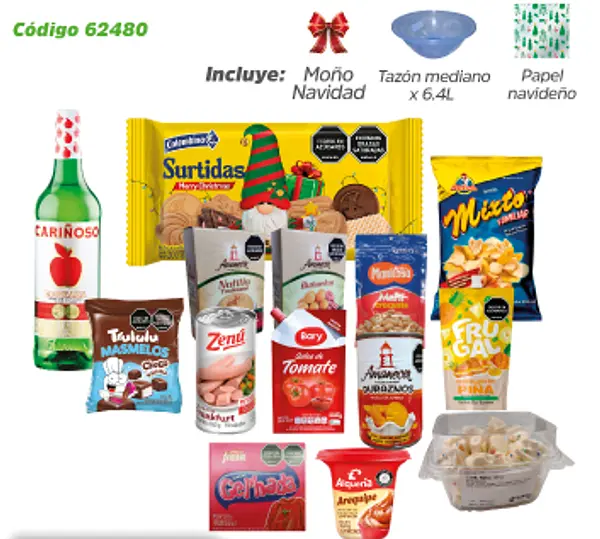 Anchetas Navideña Opcion 10