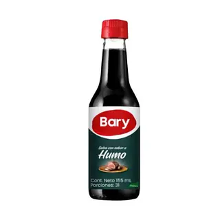 Bary Salsa Sabor Humo Frasco 155ml