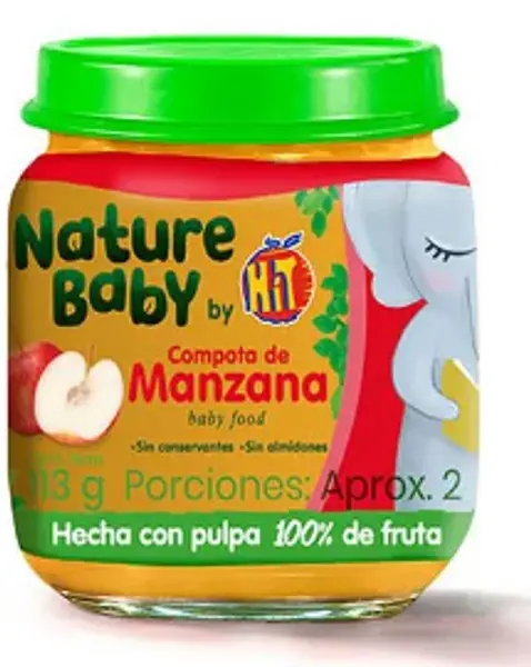 Compota Natural Baby 113g Manzana