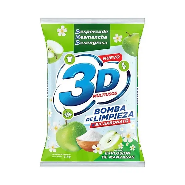 Det 3d Polvo Multiusos Mz * 3 Kg