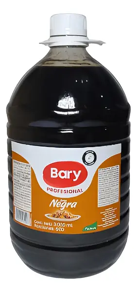 Bary Salsa Negra Garrafa