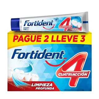 Fortident Cd 128g X3 Limpieza Profunda