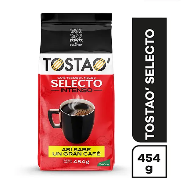 Cafe Tostao Selecto Intenso 454gr