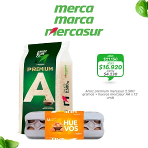 Combo arroz premium