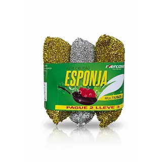Esponjas Multiusos Mercasur X3