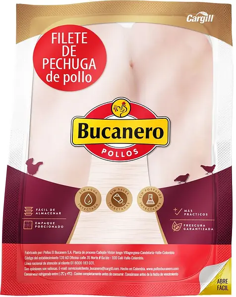 Bucanero Filete Pechuga Al Vacio 600gr