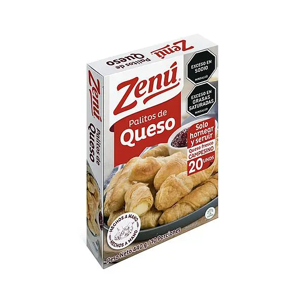 Zenu Palito De Queso 440g