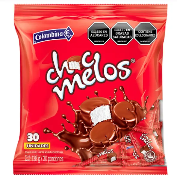 Colomb. Chocmelos Besos 30g