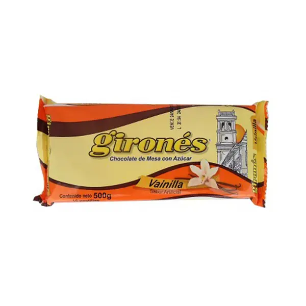 Choc. Girones Vainilla 400 Gr
