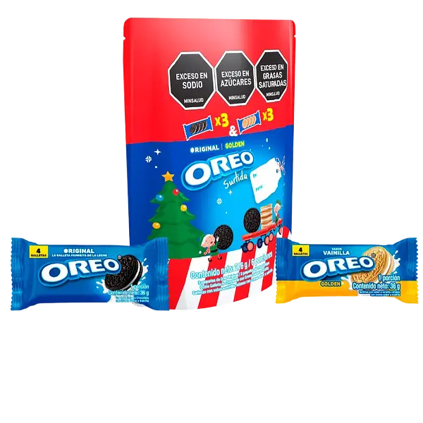 Gall. Oreo Bolsa Surtida Navidad X 216 Gr