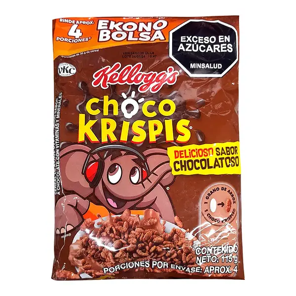 Kelloggs Choco Krispis Mega 115g