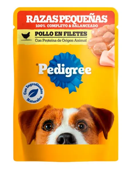 Pedigree Raza Peq Pollo 100g