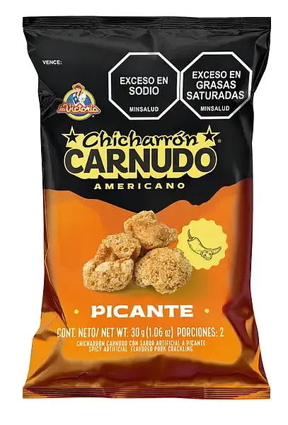 Vict Chicharron Picante 30g