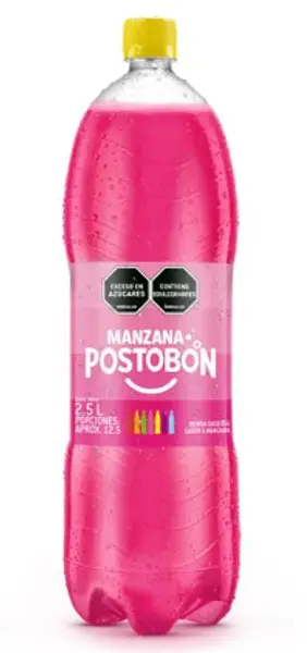 Postob. 2.5lt Manzana