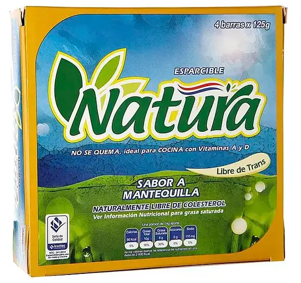 Marg. Natura 125gr X4
