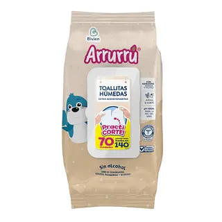 Arrurru Toallitas Avena X70
