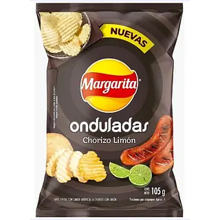 Papa Marg 105g Chorizo Limon