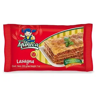 La Muñeca Lasagna 200gr