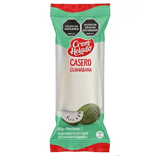 Helado Casero Guanabana