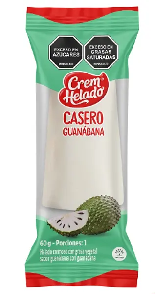 Helado Casero Guanabana